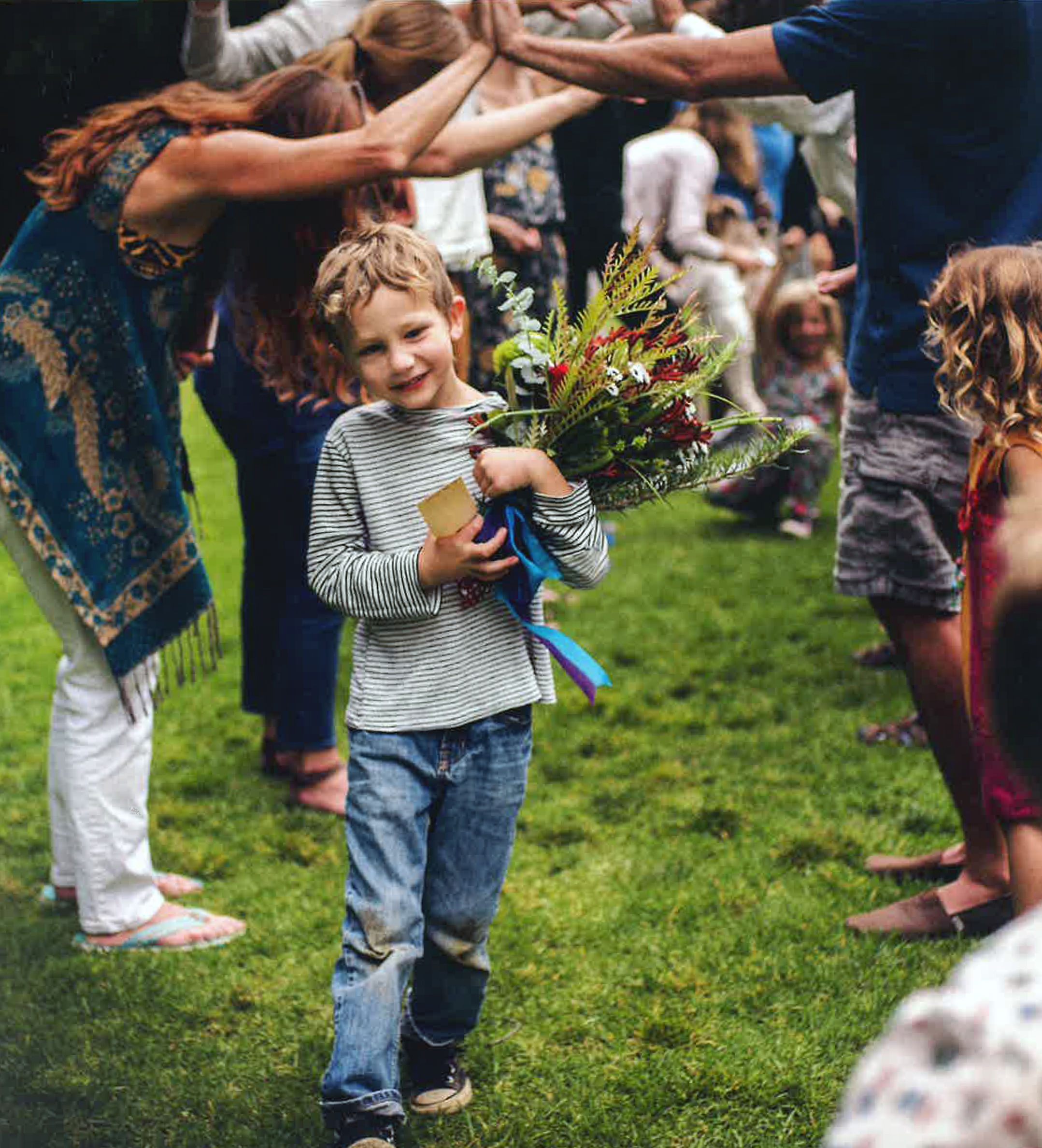 Children engaged in activities